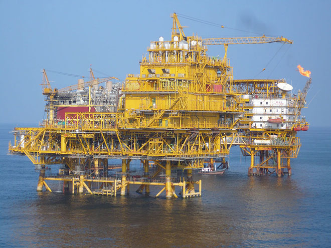 中海油渤南平臺天然氣一二級分離成套裝備